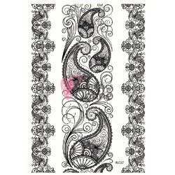 Tatuaje temporare pentru corp HENNA HLC027